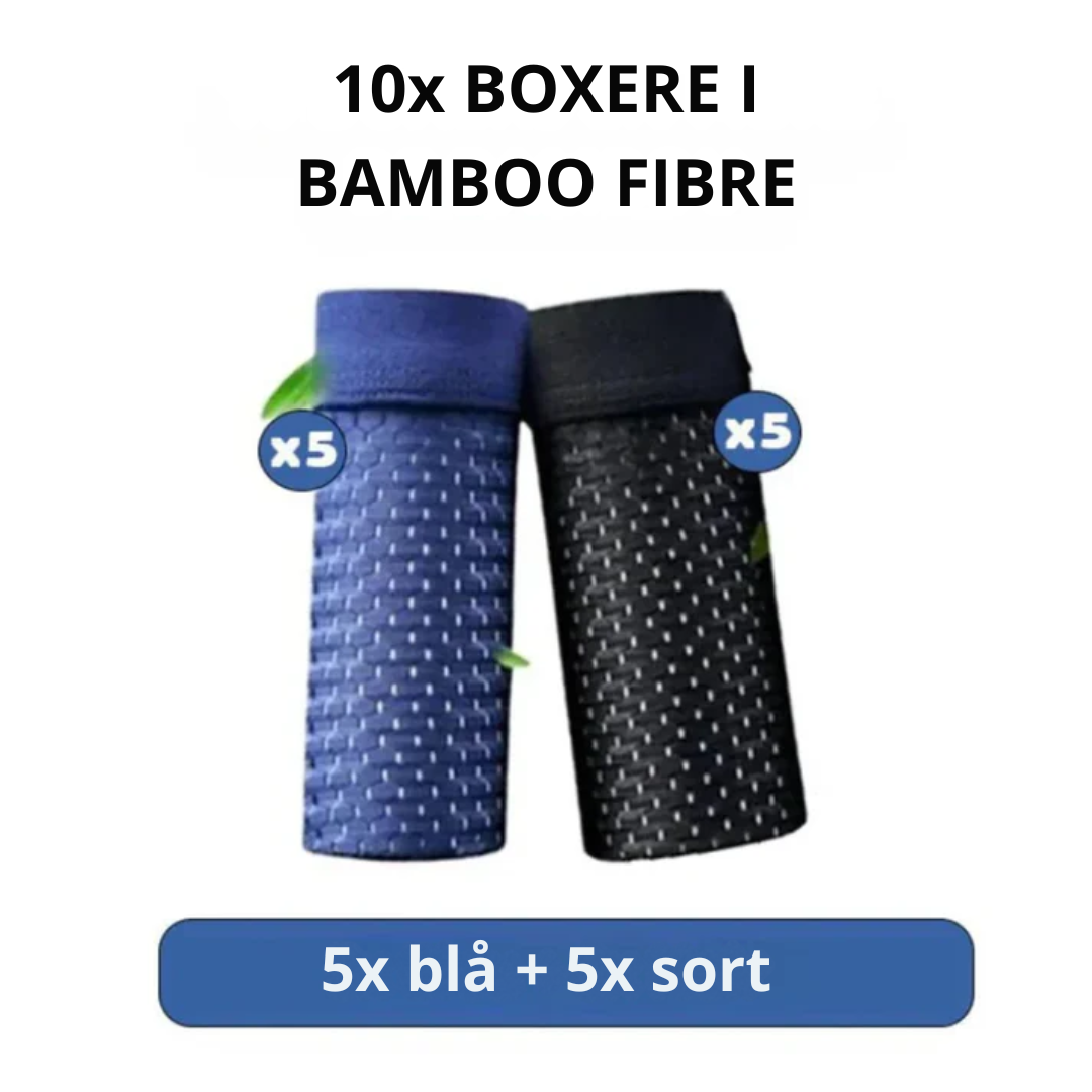 BambuLux™ - Bløde, åndbare og bæredygtige bambusboxershorts for maksimal komfort