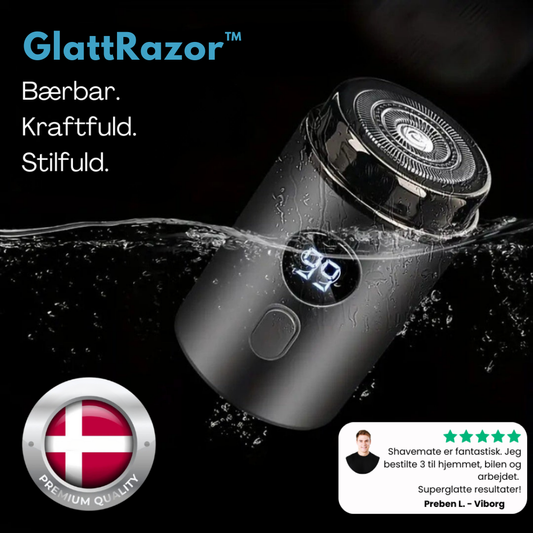 GlattRazor™ - Din ultimative løsning til en glat barbering